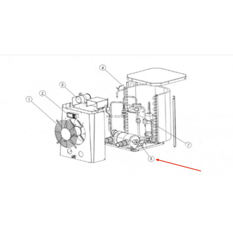 Sonde température eau pompe SHP2,5( Frais/Délai supp à prévoir )