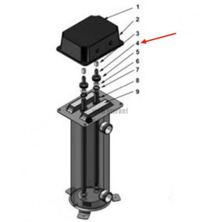 Lampe 87 W stérilisateur Bio UV-340