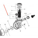 Sortie refoulement D45, pompe P-AP ou AMX