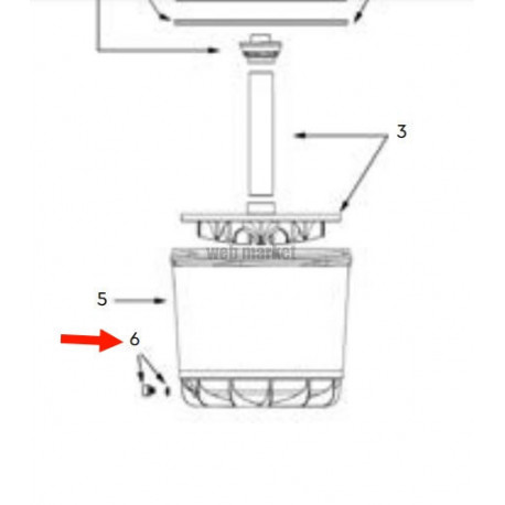 Bouchon purge basse avec joint P-FI 400/500, les 2