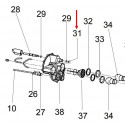 Circlips arbre Badujet Super Sport(23x16.2x1.5mm)( Frais/Délai supp à prévoir )