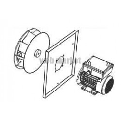 ALDES Sous-ensemble Moteur + Roue EasyVEC 2500 Standard