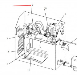 Contacteur 240/24V 40A 2poles générateur vapeurMS( Frais/Délai supp à prévoir )
