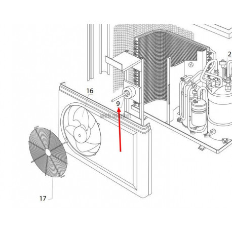 Moteur de ventilateur PH(C)18L Fairland