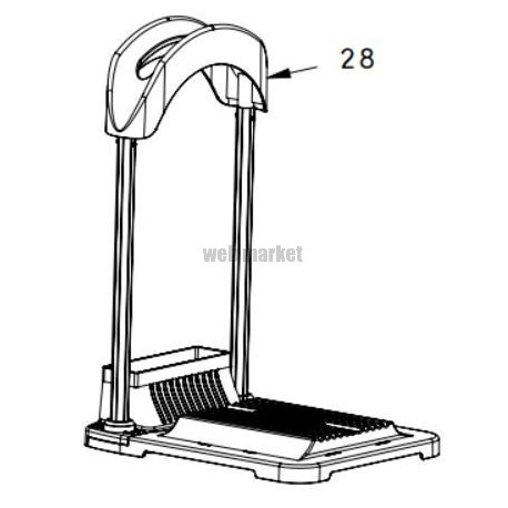 Support de robot Pool Valet JR