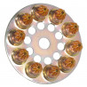 Charge disque pour cloueur 6,3/10 - jaune - boîte de 100 pcs