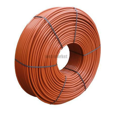 Tube nu PE-Xa rouge 20 - 120 m réf. 1409020744