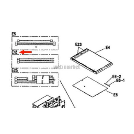 DAIKIN ENSEMBLE SONDE POUR MACHINE RRLQ006CAV3