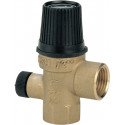 Soupape sanitaire avec prise manomètre 7 bars entrée femelle 20x27 sortie 20x27 MS%-TM70 L0211870N