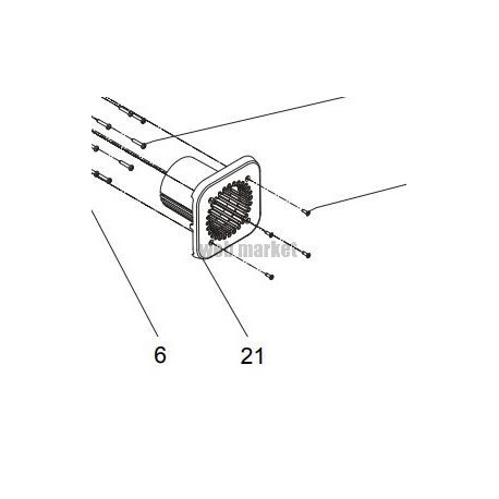 Façade de nage à contre courant AquaFlow Jet( Frais/Délai supp à prévoir )