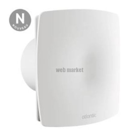 ATLANTIC CURV CONFORT 100 HY- EXTRACTEUR INDIVIDUEL CONTINU HYGROVARIABLE DIAMÈTRE 100