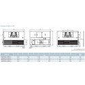 ATLANTIC DUOTECH 3700 C4 D- CENTRALE DF C4 HR ÉCHANGEUR CC SERVITUDE DROITE 3700 M3/H
