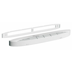 ATLANTIC ENTRÉE D'AIR  AUTORÉGLABLE ACOUSTIQUE 45 M3/H + GRILLE - 37 DB - GRIS