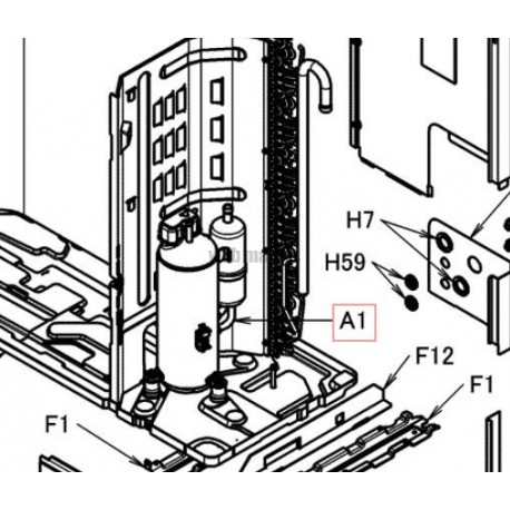 Daikin COMPR. 2Y350BPAY1P::C