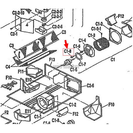 Daikin SET BOLT FAN