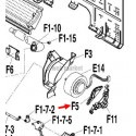 Daikin MOUNTING PLATE (3) /MOTOR