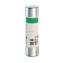 Cartouche domestique cylindrique - 8,5x31,5 mm - avec voyant - 20 A - Ref.012420