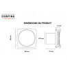 Curv Genius 100 iH -Extracteur individuel continu intelligent hygro diamètre 100
