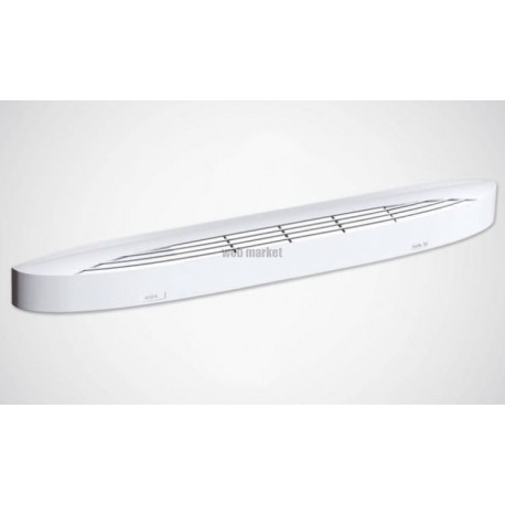 ATLANTIC ENTRÉE D'AIR AUTO ACOUSTIQUE 22 M3/H + GRILLE + RALLONGE - 41 db - GRIS