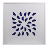 ATLANTIC MID NEXT-KLIN 675L I- DIFFUSEUR 675x675 BUSES BLEUES PETIT VOLUME PLENUM LATERAL