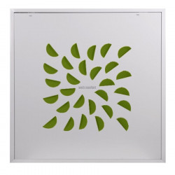 ATLANTIC MID NEXT-KLIN 675L V - DIFFUSEUR 675x675 BUSES VERTES PETIT VOLUME PLENUM LATERAL