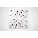 ATLANTIC NEXT-KLIN 600L BLANC- DIFFUSEUR 600x600 BUSES BLANCHES PLENUM LATERAL