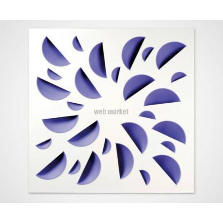 ATLANTIC NEXT-KLIN 675L BLEU- DIFFUSEUR 675x675 BUSES BLEUES PLENUM LATERAL