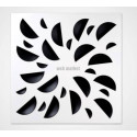 ATLANTIC NEXT-KLIN 675L NOIR - DIFFUSEUR 675x675 BUSES NOIRES PLENUM LATERAL