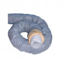 Gaine souple PVC isolé épaisseur 50mm diamètre 127mm longueur 6 mètres Réf ACOFPVCIS050127