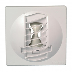 Bouche autoréglable BAP COLOR 15 m3/h D125 mm - Blanc - Réf 11019130