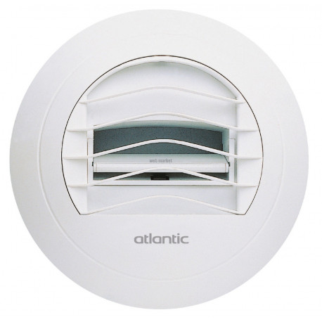 ATLANTIC BN 90 - BOUCHE D'EXTRACTION AUTOREGLABLES SANS MANCHETTE 90 m3/h