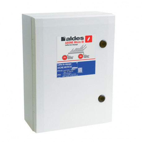 ALDES Axone Micro III-2 Vitesses/Désenfumage - Bobinage Indépendant - 100A