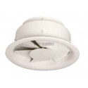 ALDES Diffuseur hélicoïdal réglable pour grande hauteur AR 883 blanc 9010 30% D400