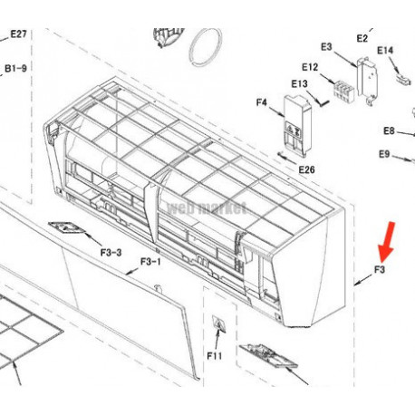 FRONT GRILLE ASSY