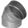 ALDES Coude aluminium 45° - Diamètre 355