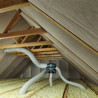 ALDES Kit VMC EasyHOME Hygro COMBLES MW  + gaines alu isolées + bouche salle d eau