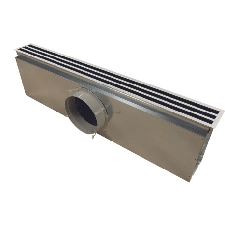 ATLANTIC DUFFUSEUR 3 FENTES + PLENUM ISOLÉ MONTÉS - L.480