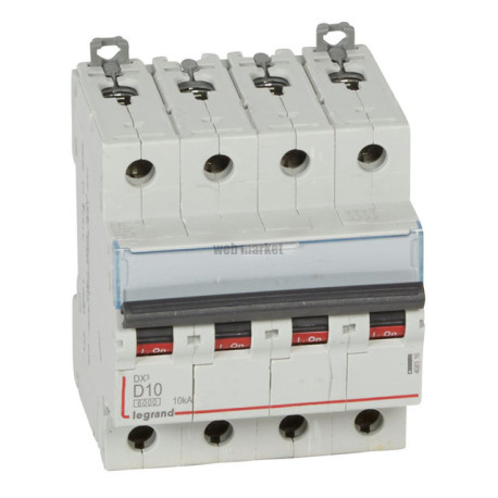 DISJ DX3 4P D10 6000A/10KA