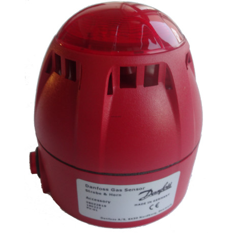 SIRENE ET FLASH ROUGE 9-28V