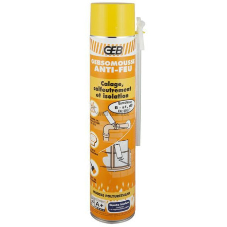 MOUSSE PU ANTI-FEU 1000/750ML
