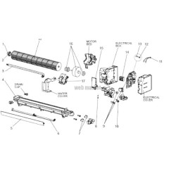 MITSUBISHI ELECTRIC E22K90041 VANE LOWER