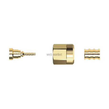 RACCORD DROIT 1/4 SAE F*