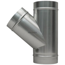 CULOTTE Y 90ï¿½ GALVA ï¿½250MM