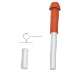 Kit de base rouge C33 Ø80/125 Réf. FC-Set80-C33x