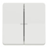 Mureva Styl - Double va et vient - composable - IP55 - IK08 - blanc Réf.MUR39022