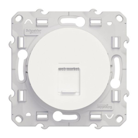 Odace prise rj45 blanc grade1 cat6 s520475