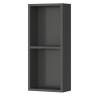Niche verticale H.69 x P.15 x L.30 cm finition noir mat Réf. N6C30010