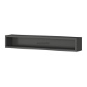 Niche horizontale H.14 x P.15 x L.90 cm finition noir mat Réf. N1C90010
