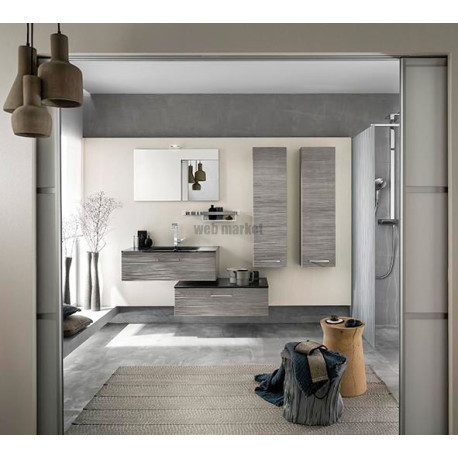 Dessus de commode P.46 x L.90 cm finition graphite mat Réf :PDC19046396