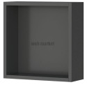 Niche horizontale H.41 x P.15 x L.40 cm finition noir mat Réf. N4C40010